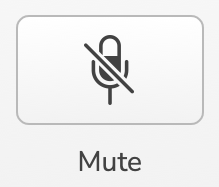 Vocaster Hub's microphone mute button (off).