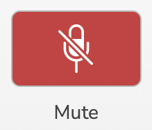 Vocaster Hub's microphone mute button on (red).