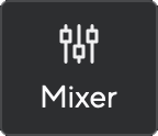 The Mixer tab icon in Focusrite Control 2.