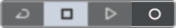 A screenshot of Cubase's Transport bar.