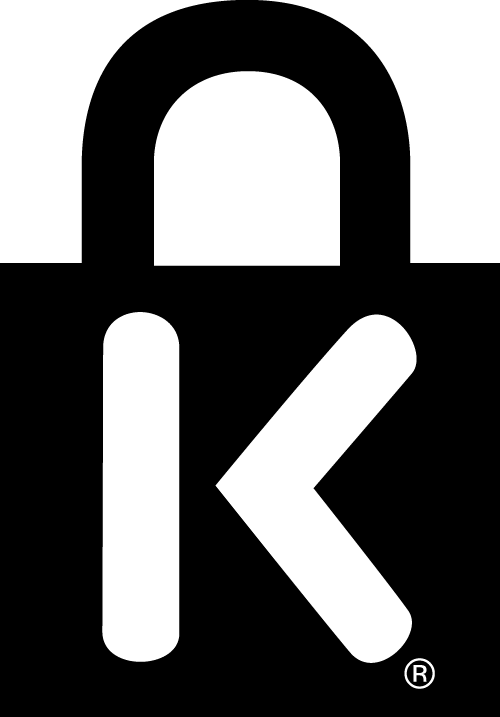 The Kensington lock icon.