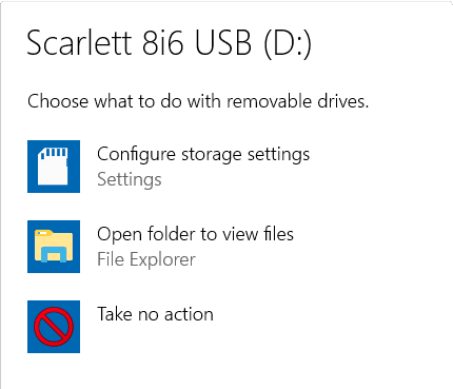 S3G 8i6 Easy Start File Explorer popup Windows