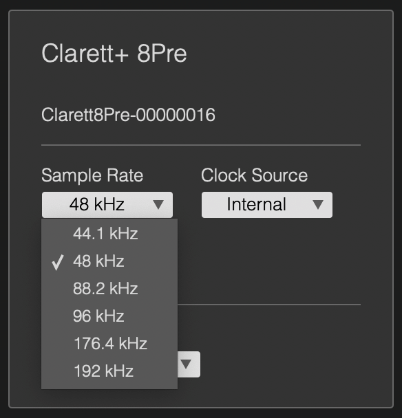 Clarett__Focusrite_Control_Sample_Rate.png