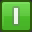 A screenshot of Pro Tool's input monitoring button, on.