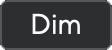 The Dim button (off) in Focusrite Control 2