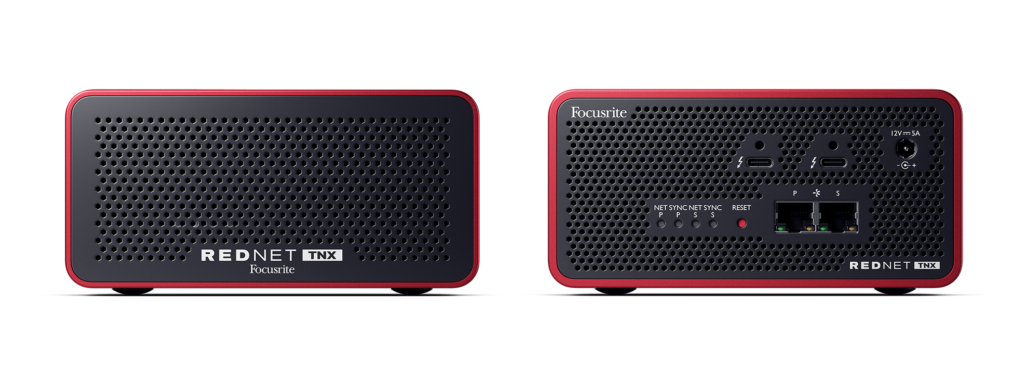 The front and back of the RedNet TNX.