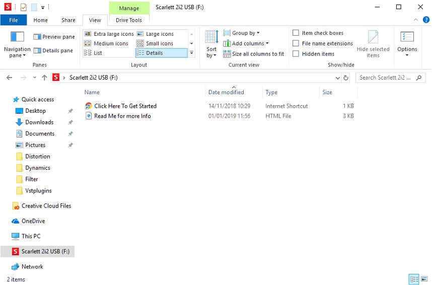 S3G 2i2 Easy Start File Explorer Windows