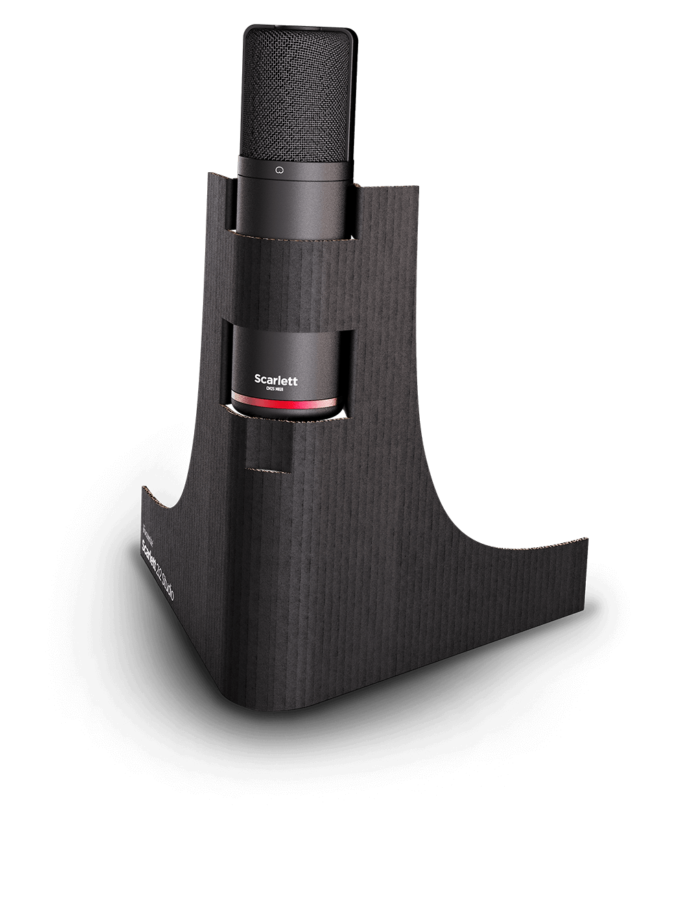An image of the Scarlett Studio pack mic stand.