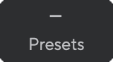 Focusrite Control 2's Presets button.