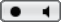 A screenshot of Cubase's record arm and input enable buttons (off).