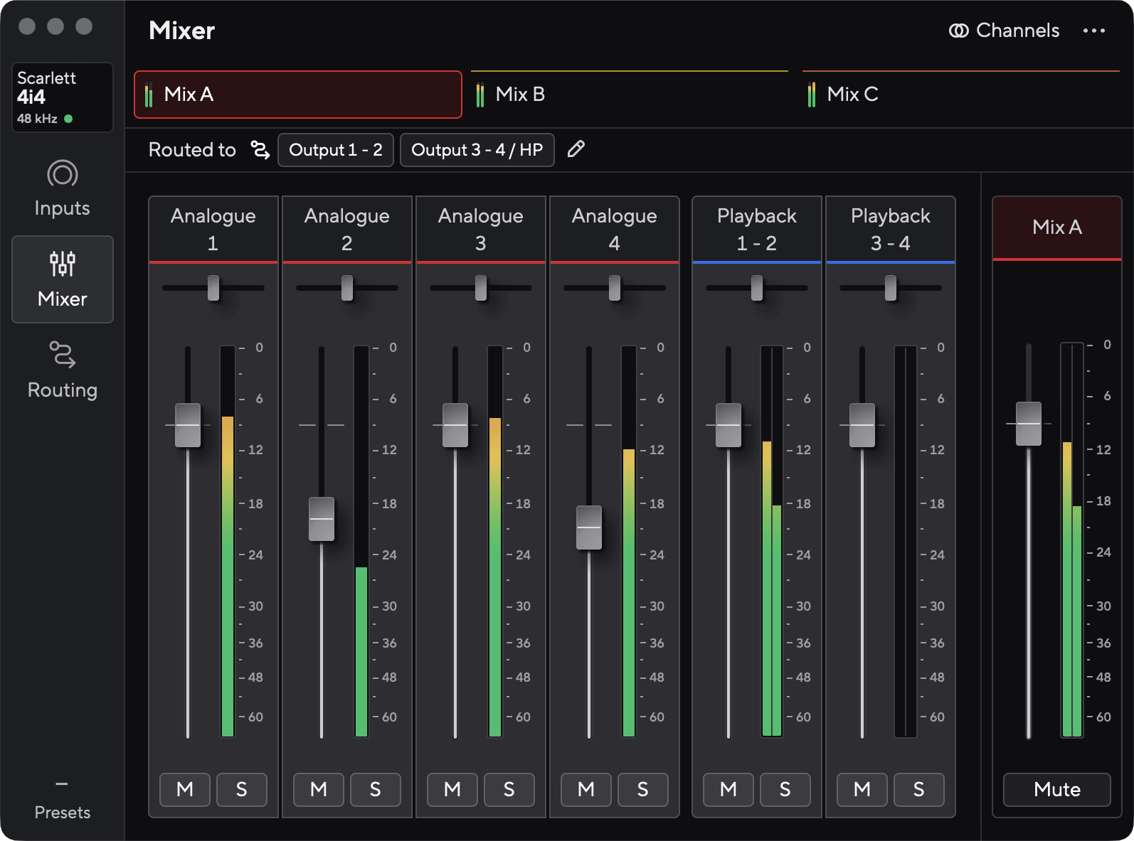 FC2 Mixer S3G 4i4